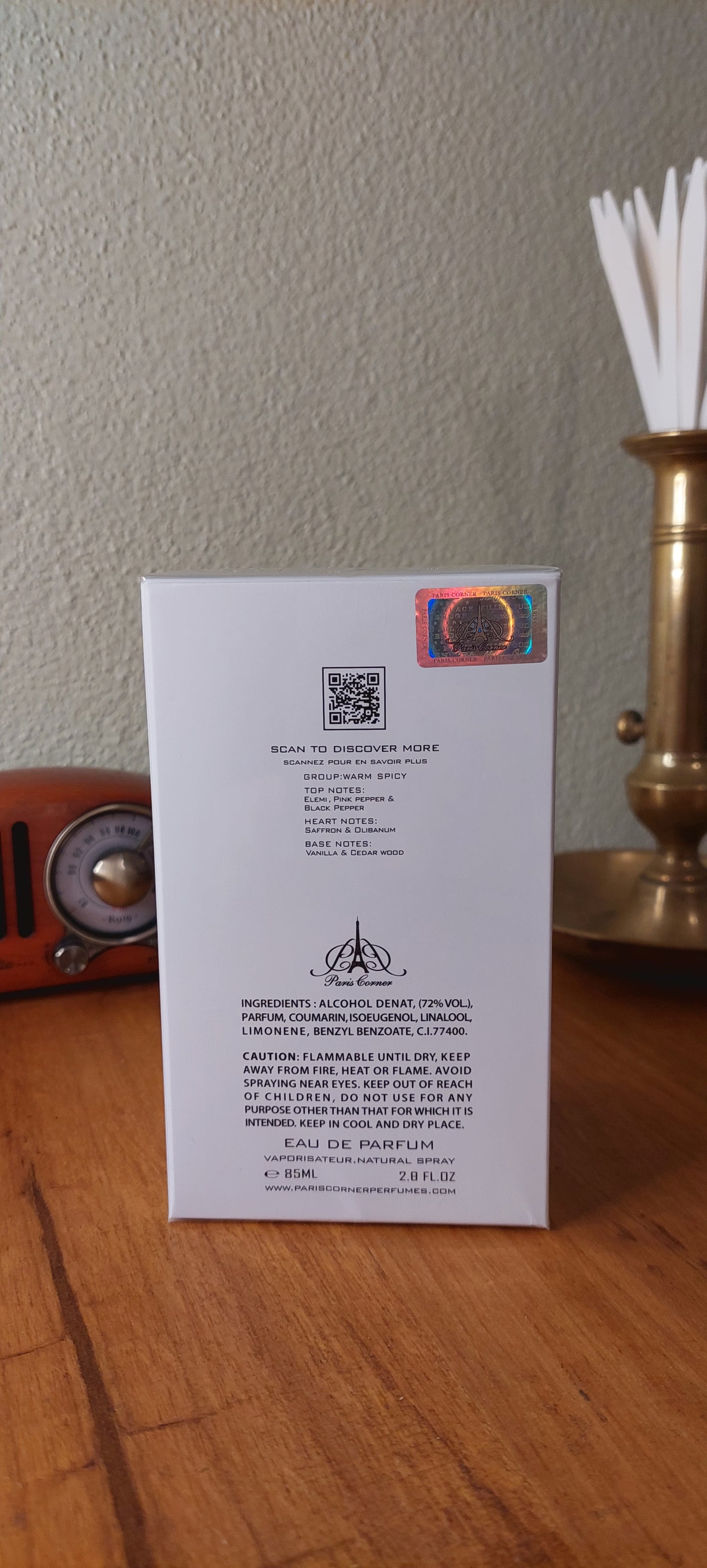 Rifaaqat Paris Corner. 3ml