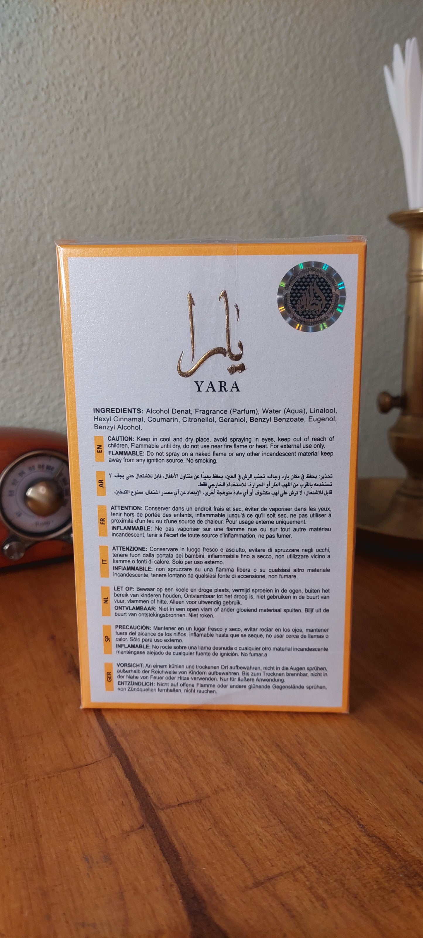 Yara Tous. Lattafa. 100ml
