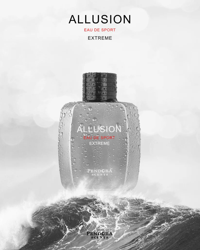 ALLUSION. EAU DE SPORT. EXTREME. PENDORA SCENTS. 100ML