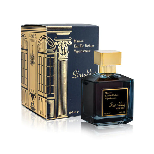 BARAKKAT SATIN OUD. FRAGRANCE WORLD. 100ML