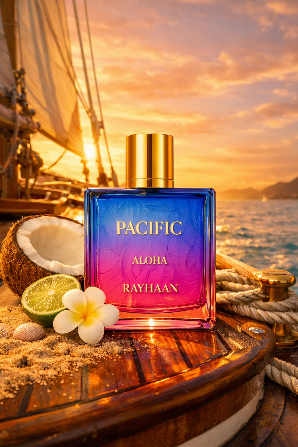 Pacific Aloha – Rayhaan | Parfum Mixte 100 ml |